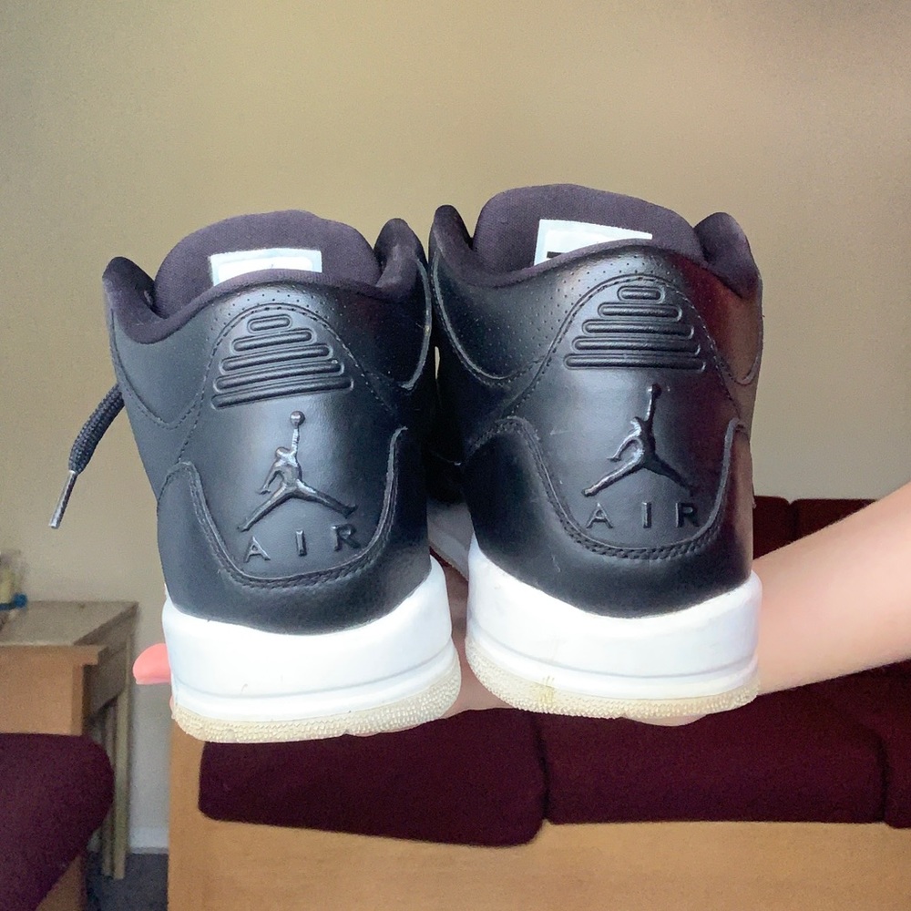 Jordan Nike Air 10 Retro Gs Black Sz 7Y/Women 8.5 - Picture 7 of 9